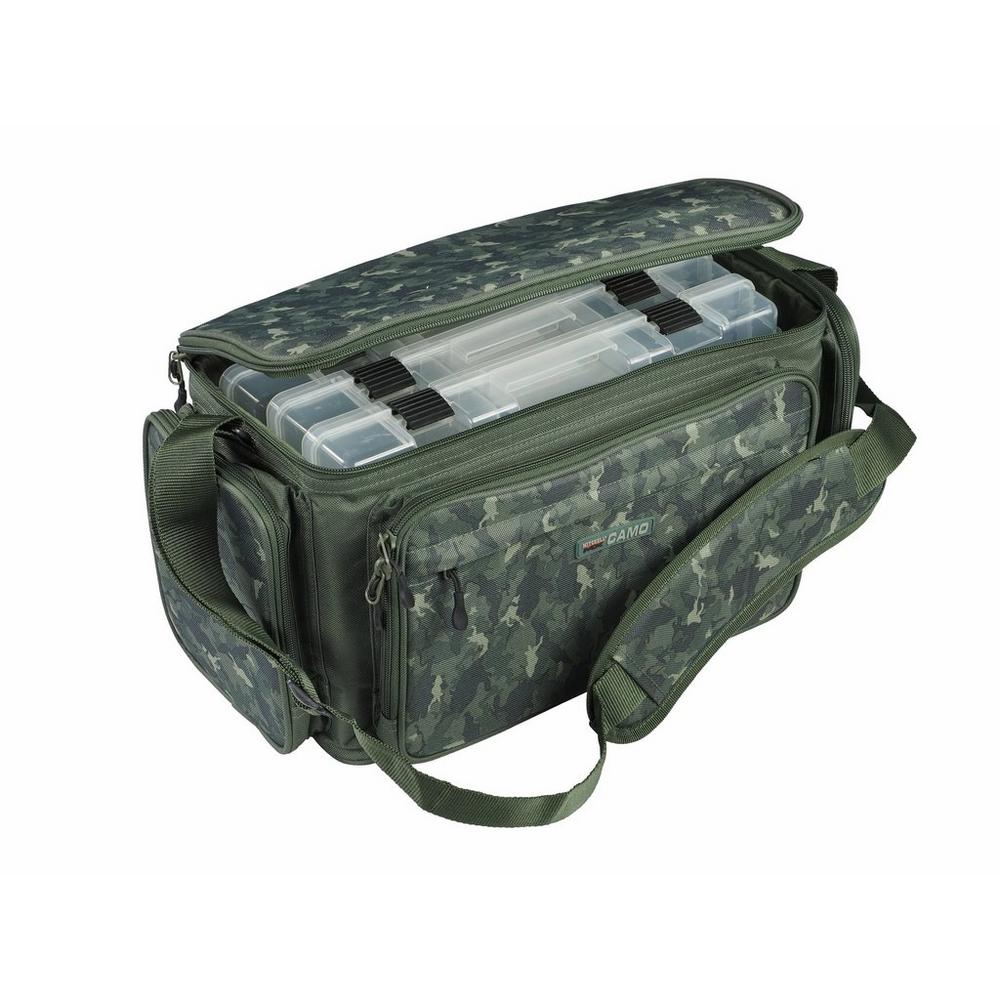 Mitchell MX Camo Tackle Bag M Plus 3 - Hunting & Fishing Ireland